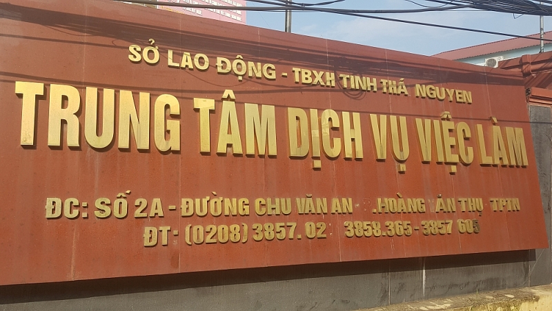 Địa chỉ nơi nhận trợ cấp thất nghiệp tại Thái Nguyên