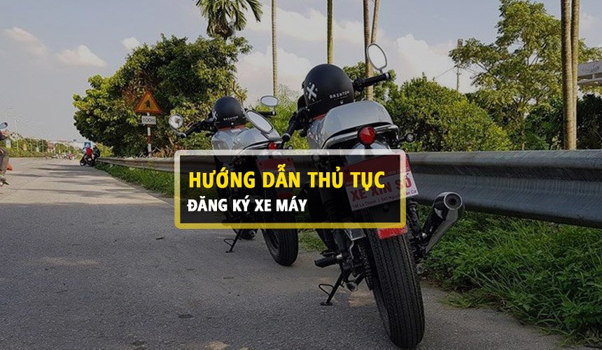 Thủ tục đăng ký xe máy tại Hà Nội