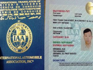 thủ tục cấp lại giấy phép lái xe quốc tế