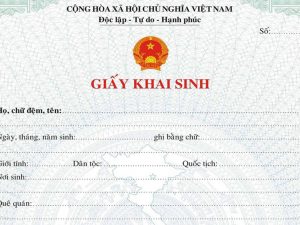 Nội dung đăng ký hộ tịch mới nhất hiện nay