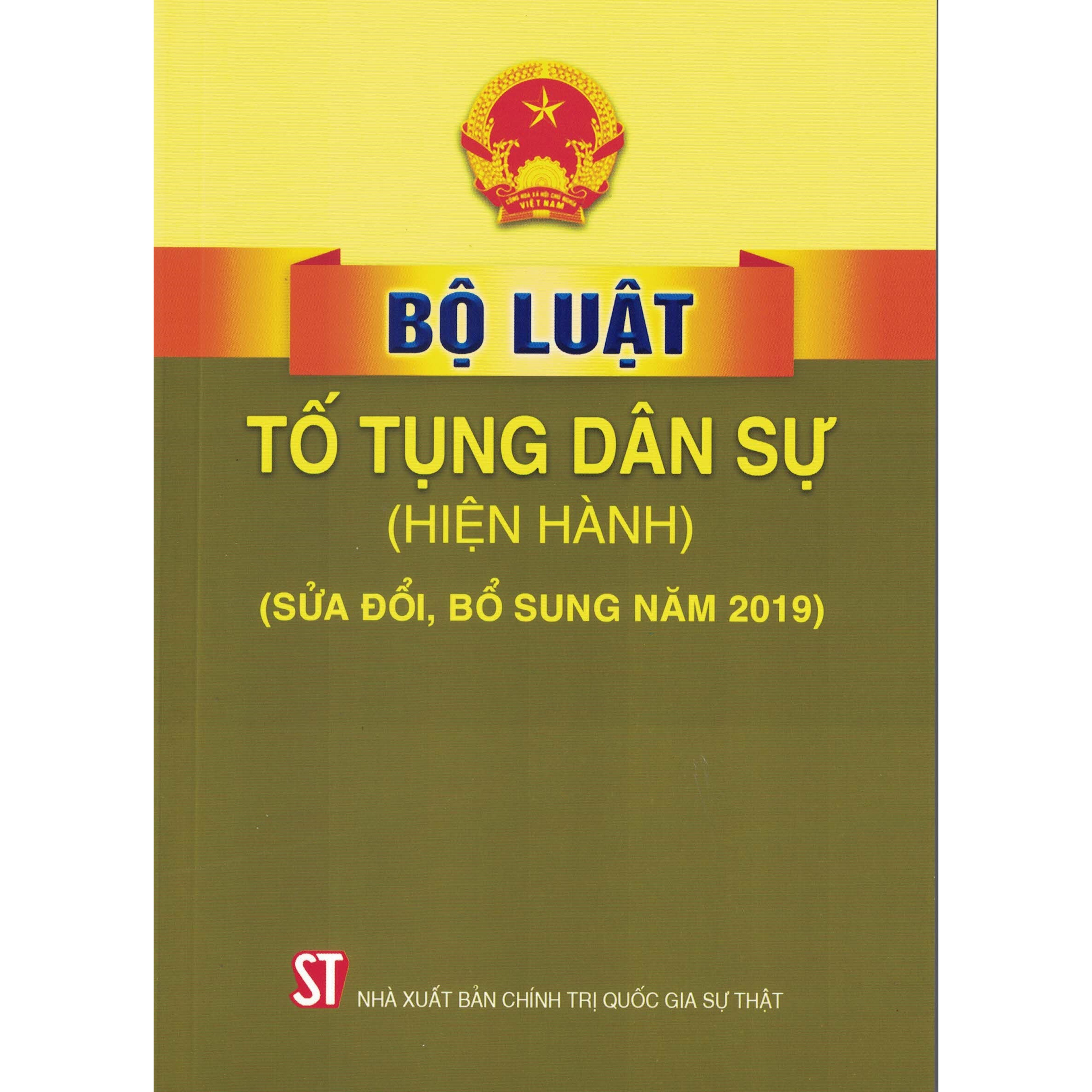 Bộ luật tố tụng dân sự 2015