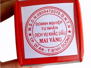 Đăng ký thay đổi mẫu dấu như thế nào?