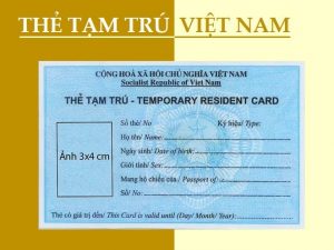 Giấy tạm trú có thời hạn bao lâu?