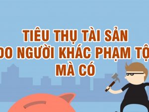 Quy định pháp luật tội tiêu thụ tài sản do người khác phạm tội mà có