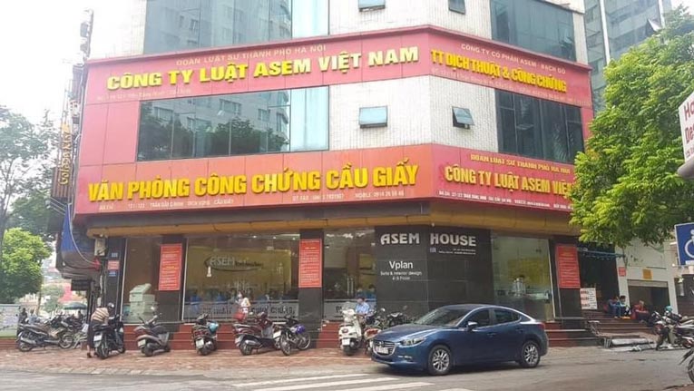 Văn phòng công chứng nhà đất tại Hà Nội mới