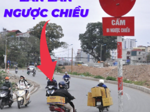 Lỗi lấn làn ngược chiều