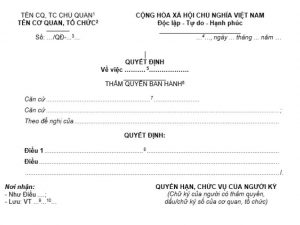 Quyết định cá biệt là gì theo quy định hiện nay