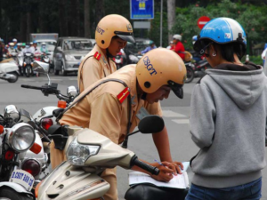 Bị lập biên bản vi phạm giao thông có sao không?