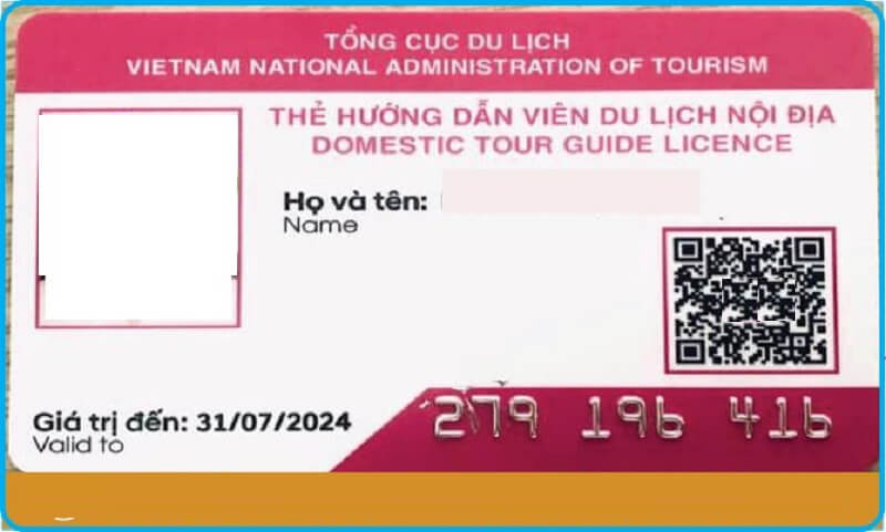 Đơn đề nghị cấp thẻ hướng dẫn viên du lịch nội địa năm 2022