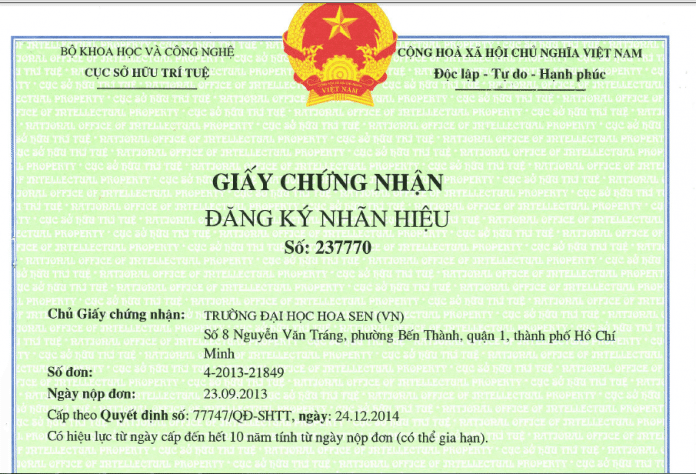 Đăng ký thương hiệu công ty tại Việt Nam