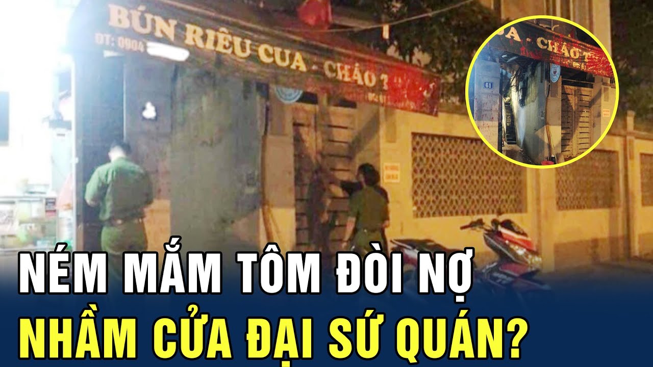 Hành vi ném mắm tôm vào cổng đại sứ quán bị xử lý như thế nào?