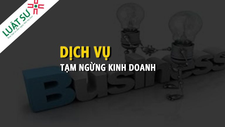 Nội dung mẫu tạm ngừng kinh doanh của doanh nghiệp