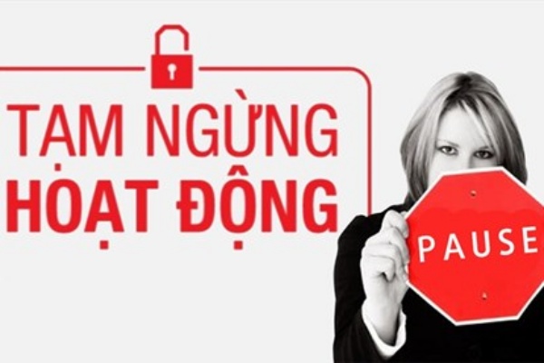 Hướng dẫn soạn mẫu tạm ngừng kinh doanh