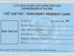Quy định về thẻ tạm trú cho người nước ngoài