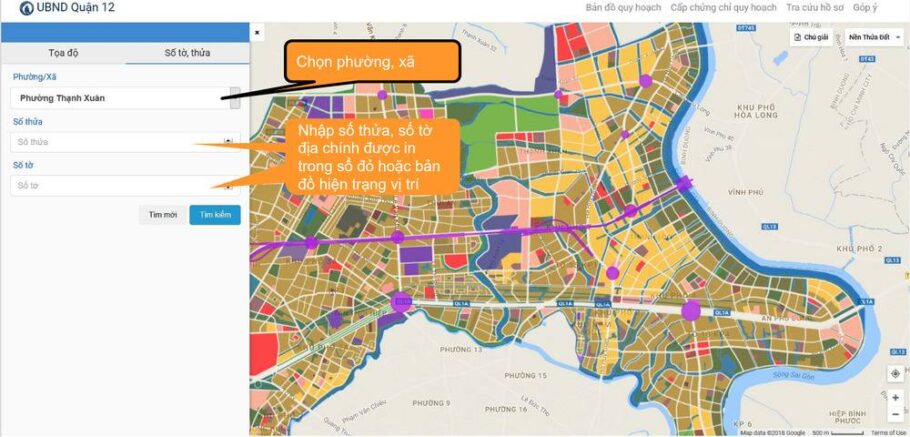 Cách tra cứu bản đồ quy hoạch năm 2022