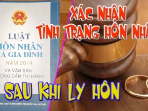 Tờ khai xác nhận tình trạng hôn nhân năm 2022