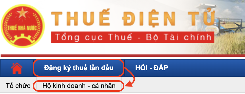 Cách đăng ký mã số thuế hộ kinh doanh online 