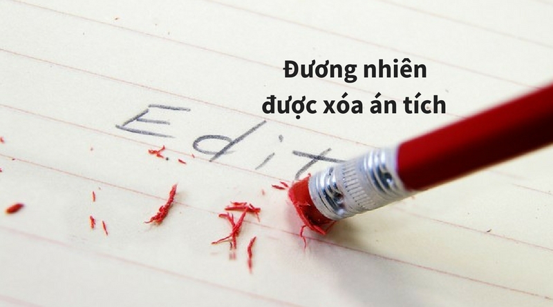 Hết thời gian thử thách thì sẽ được đương nhiên xóa án tích?