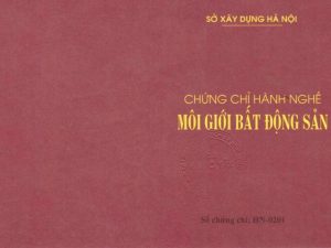 Môi giới bất động sản có cần chứng chỉ không?