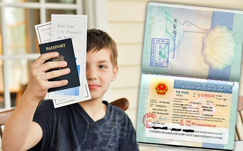 Gia hạn hộ chiếu cho trẻ em dưới 14 tuổi