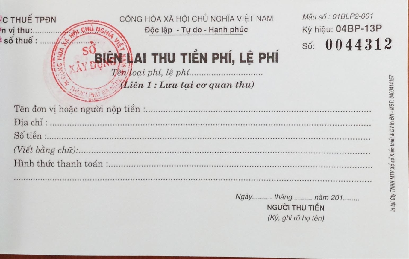 Biên lai đặt in bị in trùng thì có phải tiêu hủy không