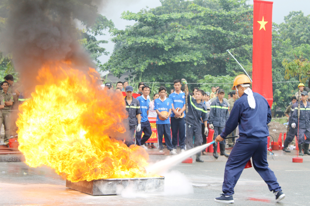 Công tác phòng cháy, chữa cháy tại cơ quan năm 2023 như thế nào?