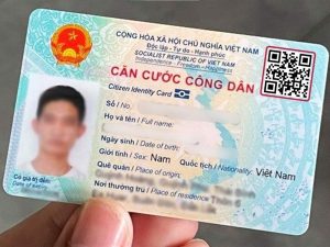 Làm căn cước công dân ở xã hay huyện?