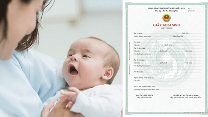 Làm giấy khai sinh cho con khi bố chưa đủ tuổi đăng ký kết hôn như thế nào?