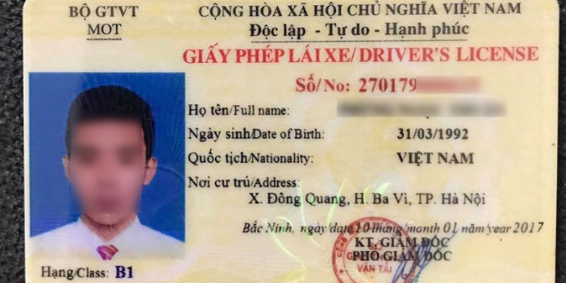 Luật thi bằng lái xe B1 mới năm 2024 như thế nào?